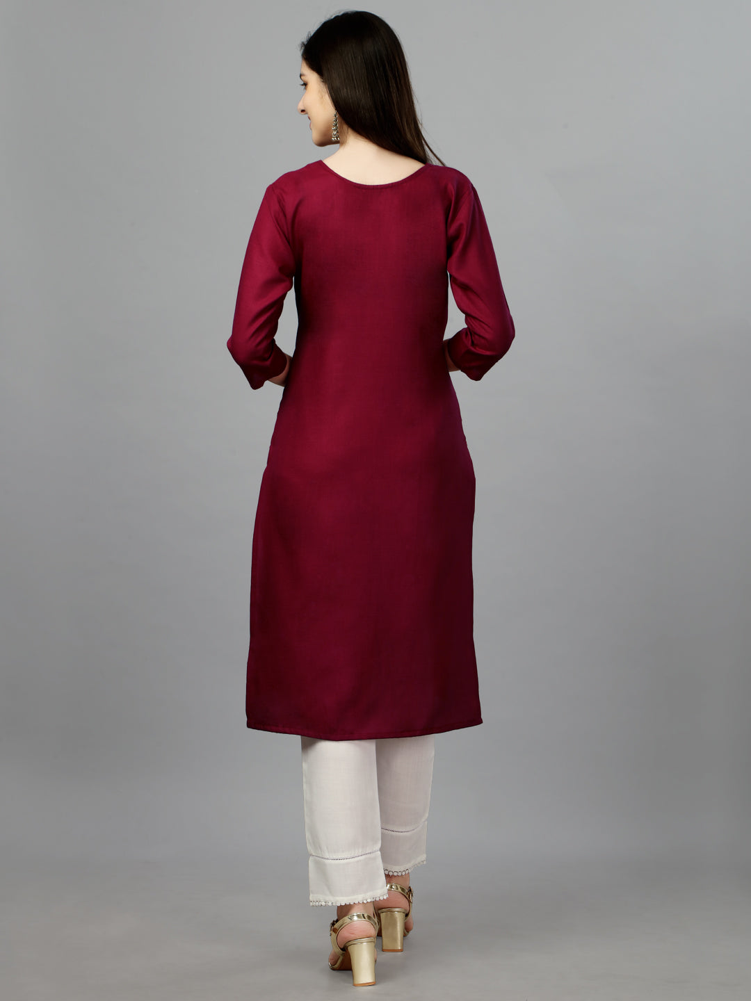 Kurti For Women Back View