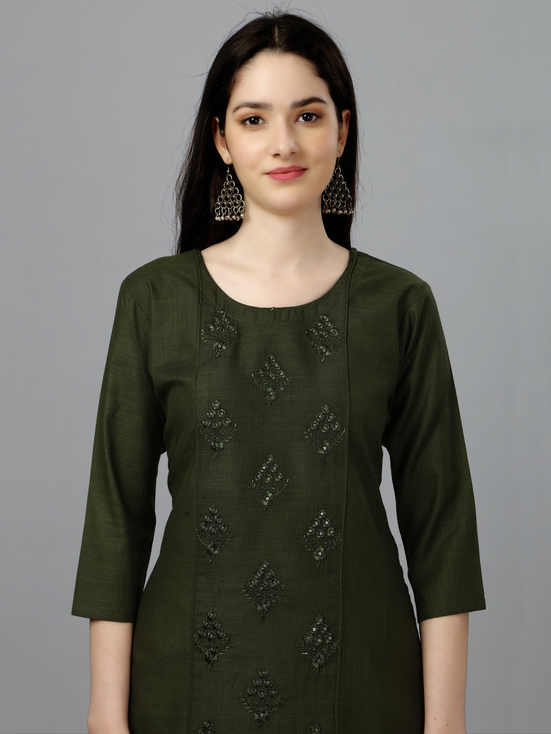 Kurti For Women Placket View