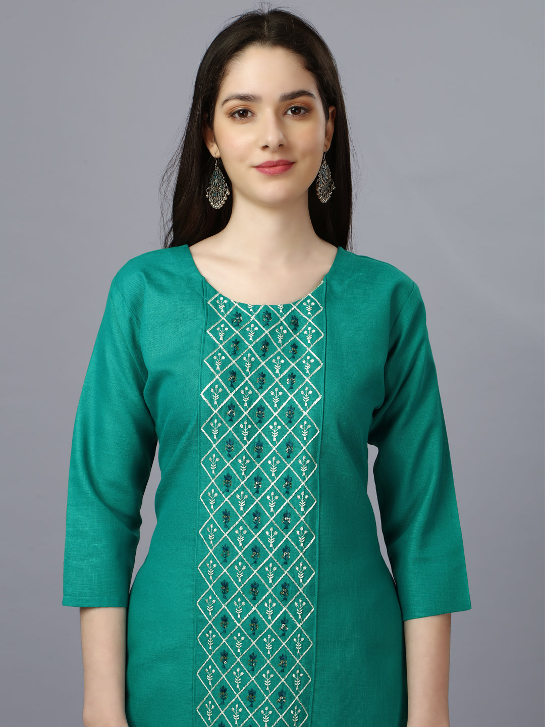 Kurti For Women Placket View