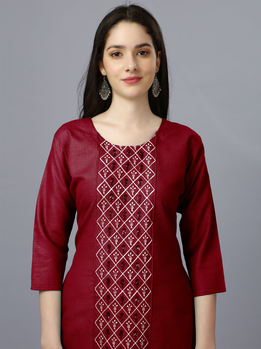 Kurti For Women Placket View