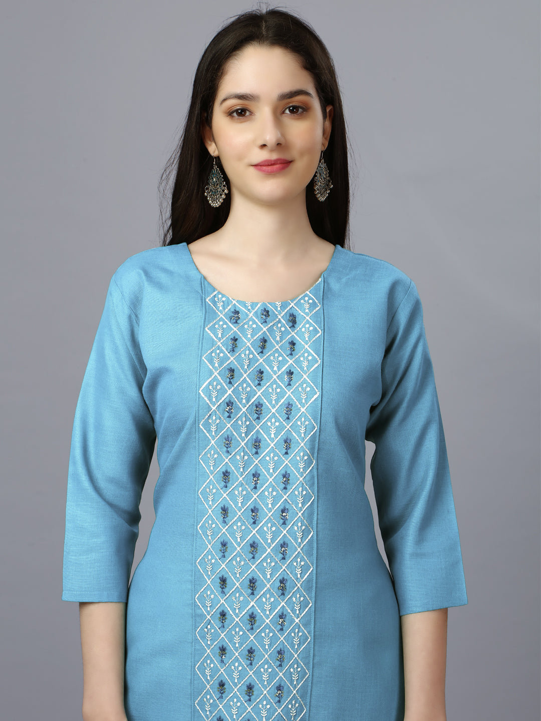 Kurti For Women Placket View