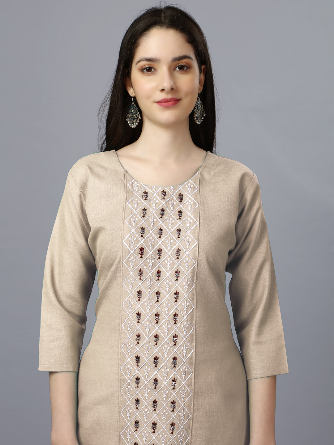 Kurti For Women Placket View