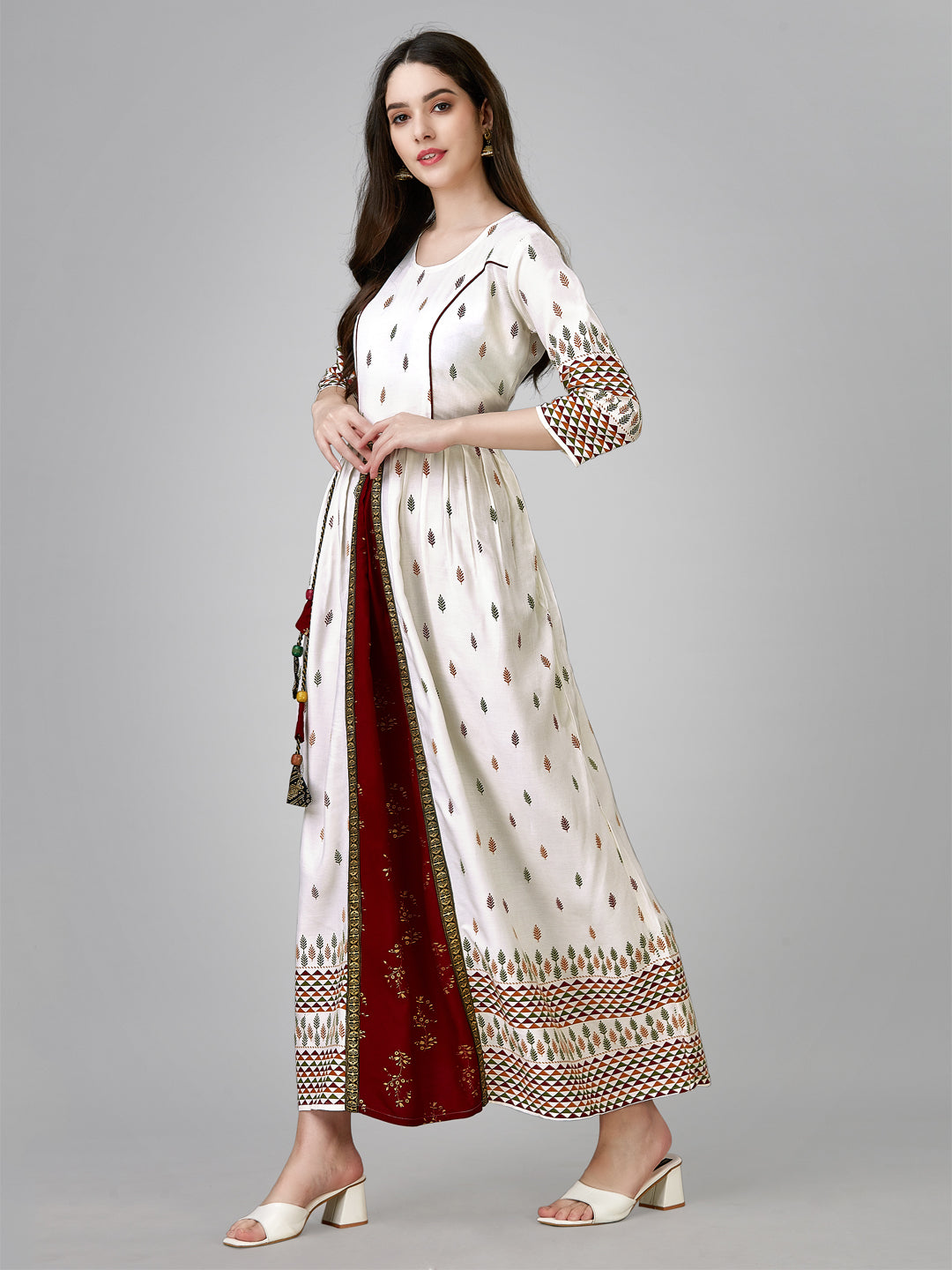 Anarkali Kurti with Dori