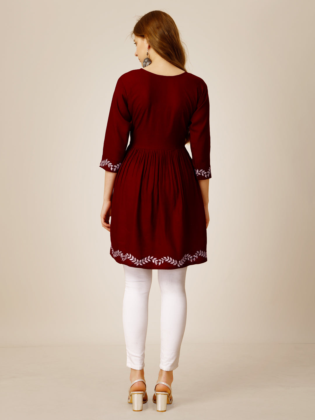 Short Kurti Back View