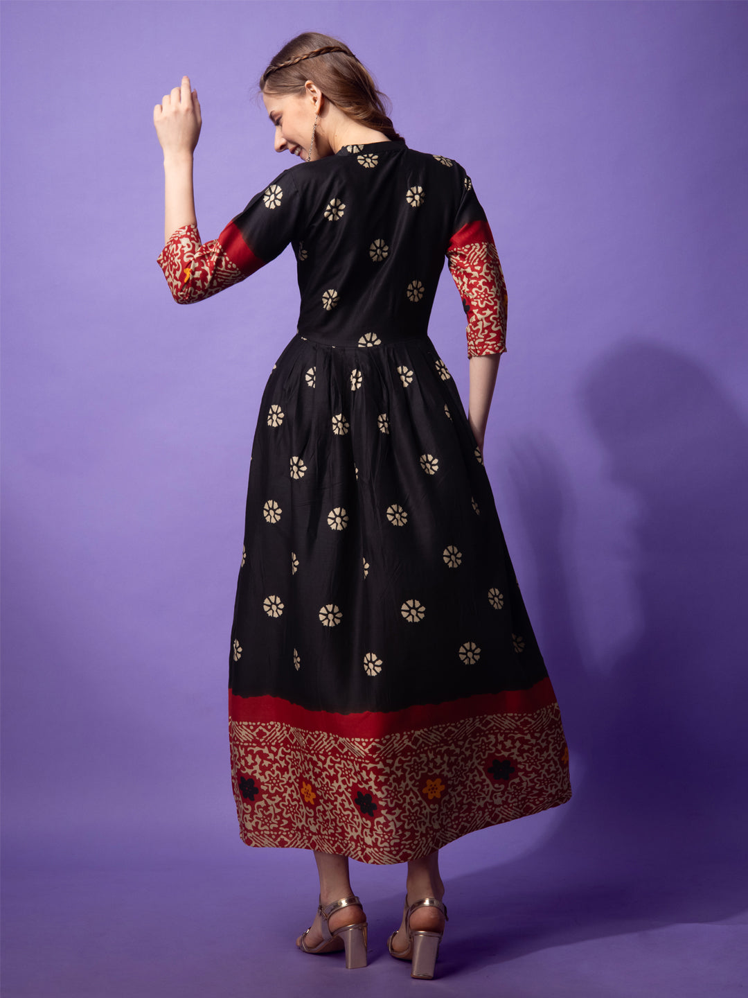 Anarkali Kurti Back View