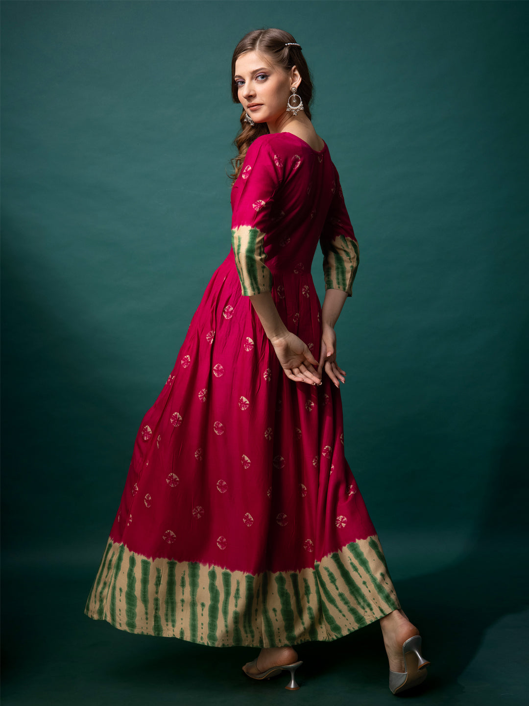 Anarkali Kurti Back View