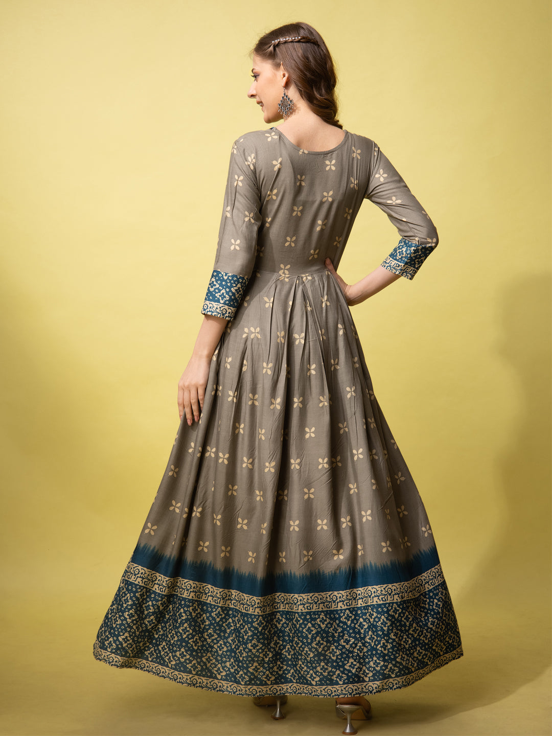 Anarkali Dress Back View